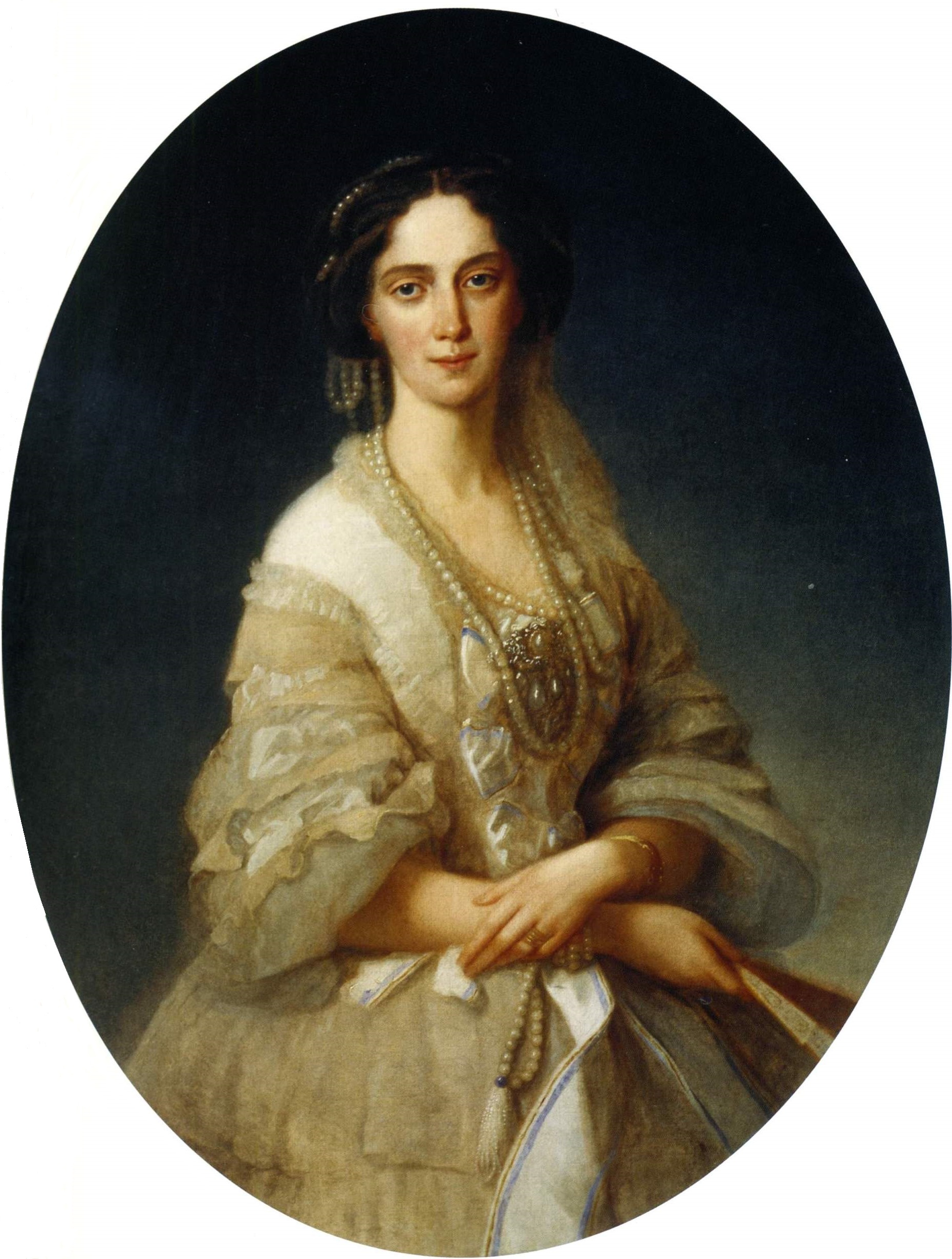 Горавский. Портрет императрицы Марии Фёдоровны. 1880-е