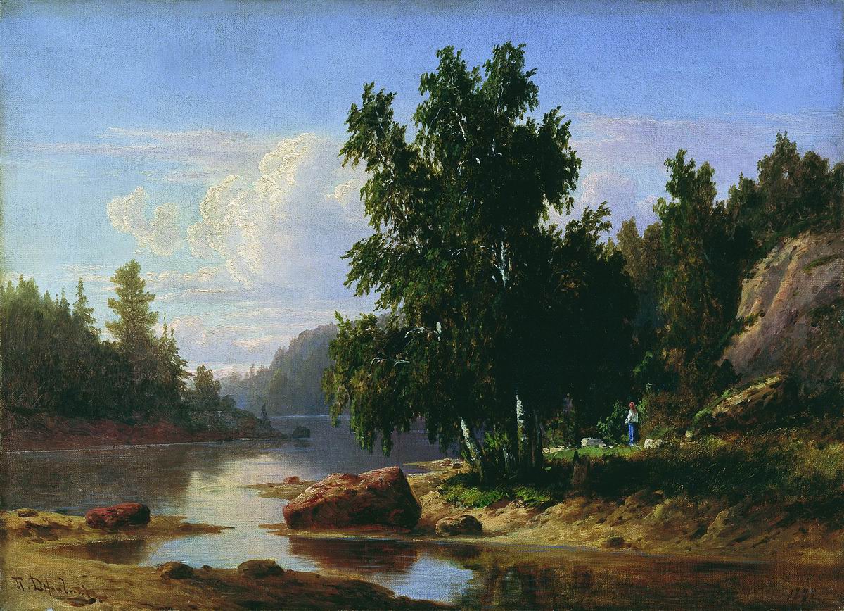 Джогин. Финский пейзаж. 1882