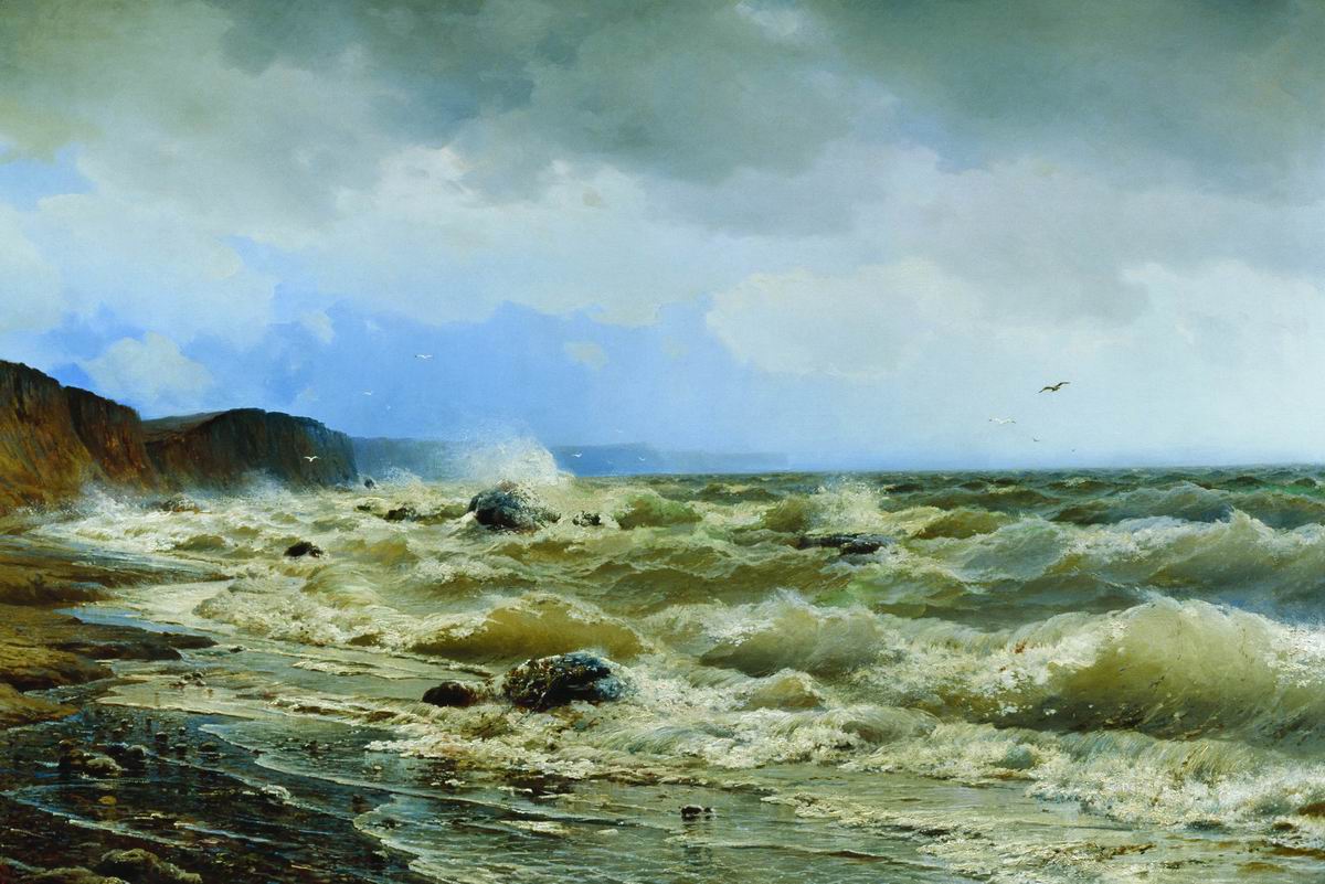 Судковский. Очаковская пристань. 1881