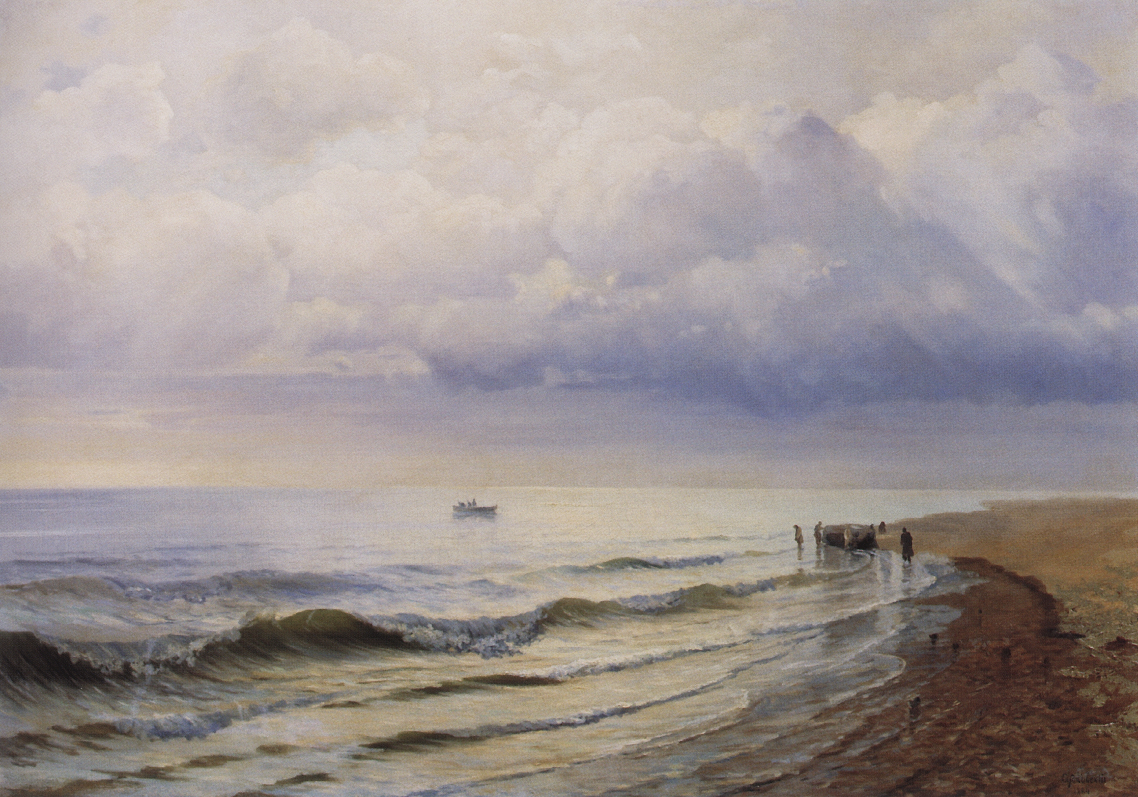 Судковский. Морской вид. 1884