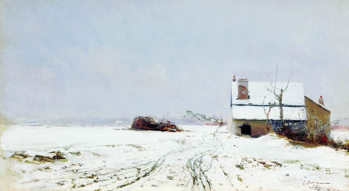 Похитонов. Зимний пейзаж. 1890-е
