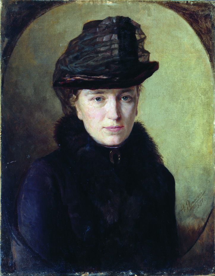 Ярошенко. Женский портрет. 1880