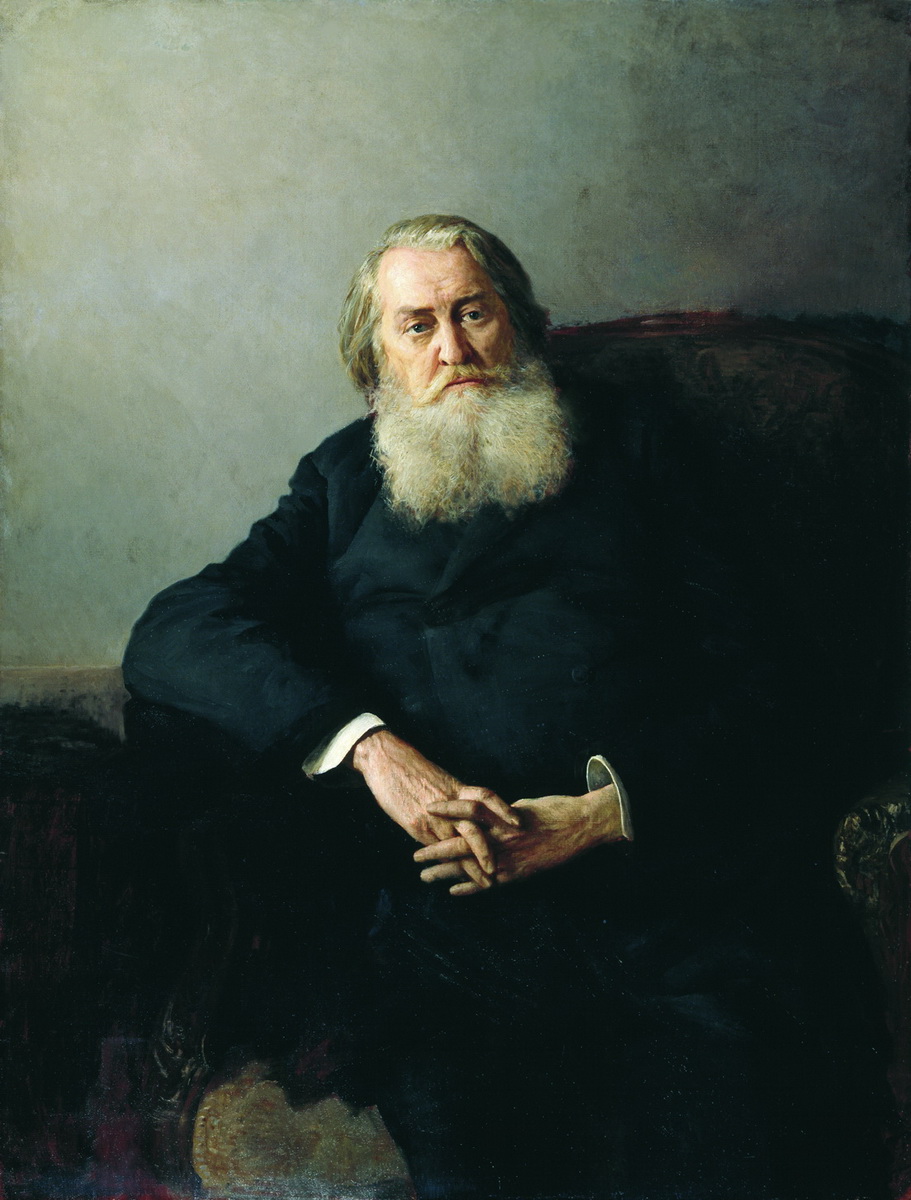 Ярошенко. Портрет М.А. Плещеева. 1887
