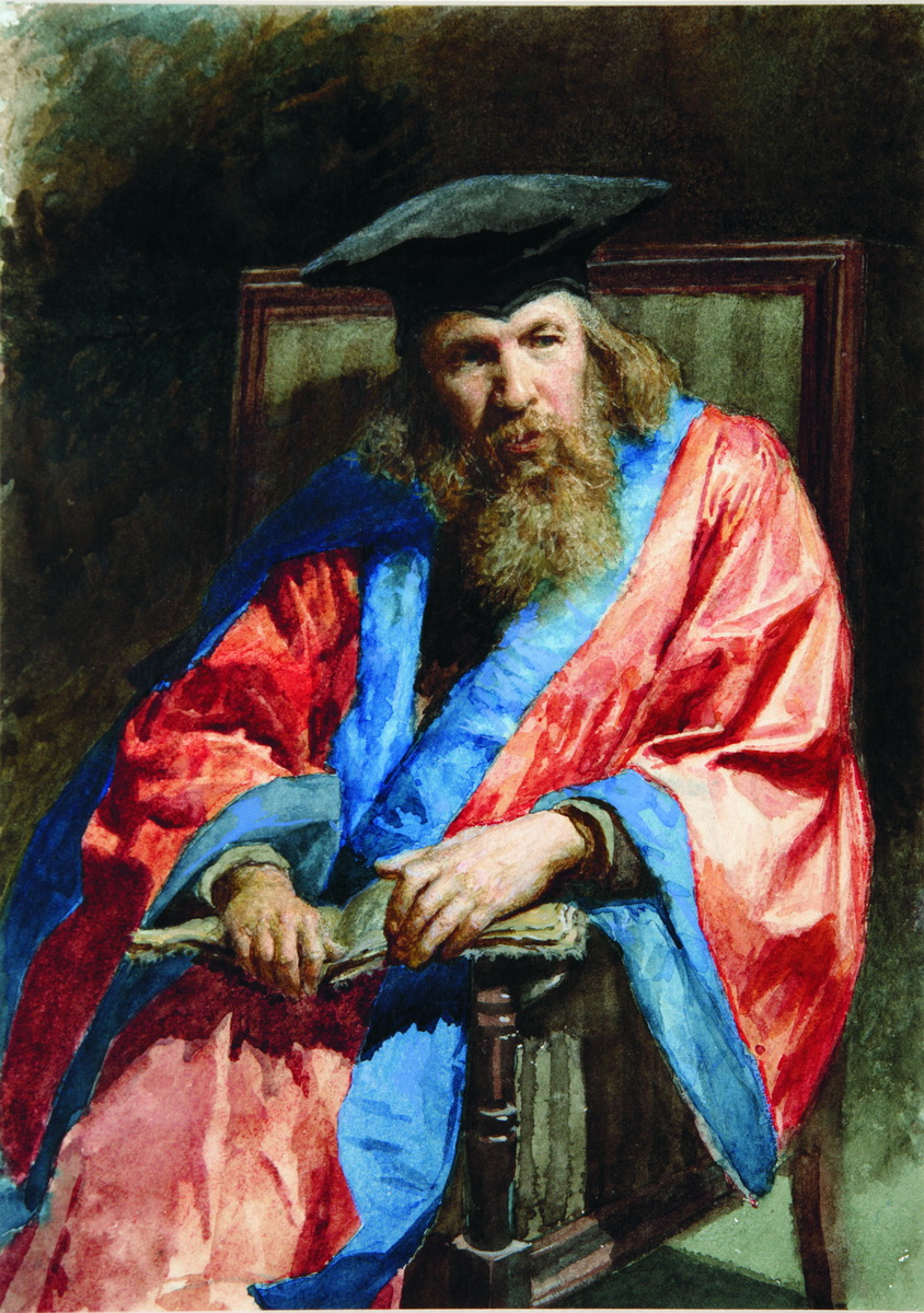 Ярошенко. Портрет Д.И. Менделеева. 1885
