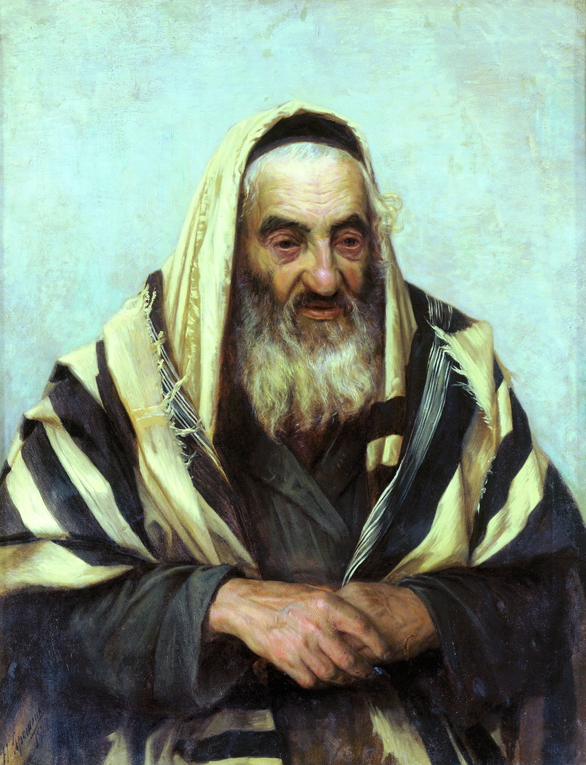 Ярошенко. Старый еврей. 1896