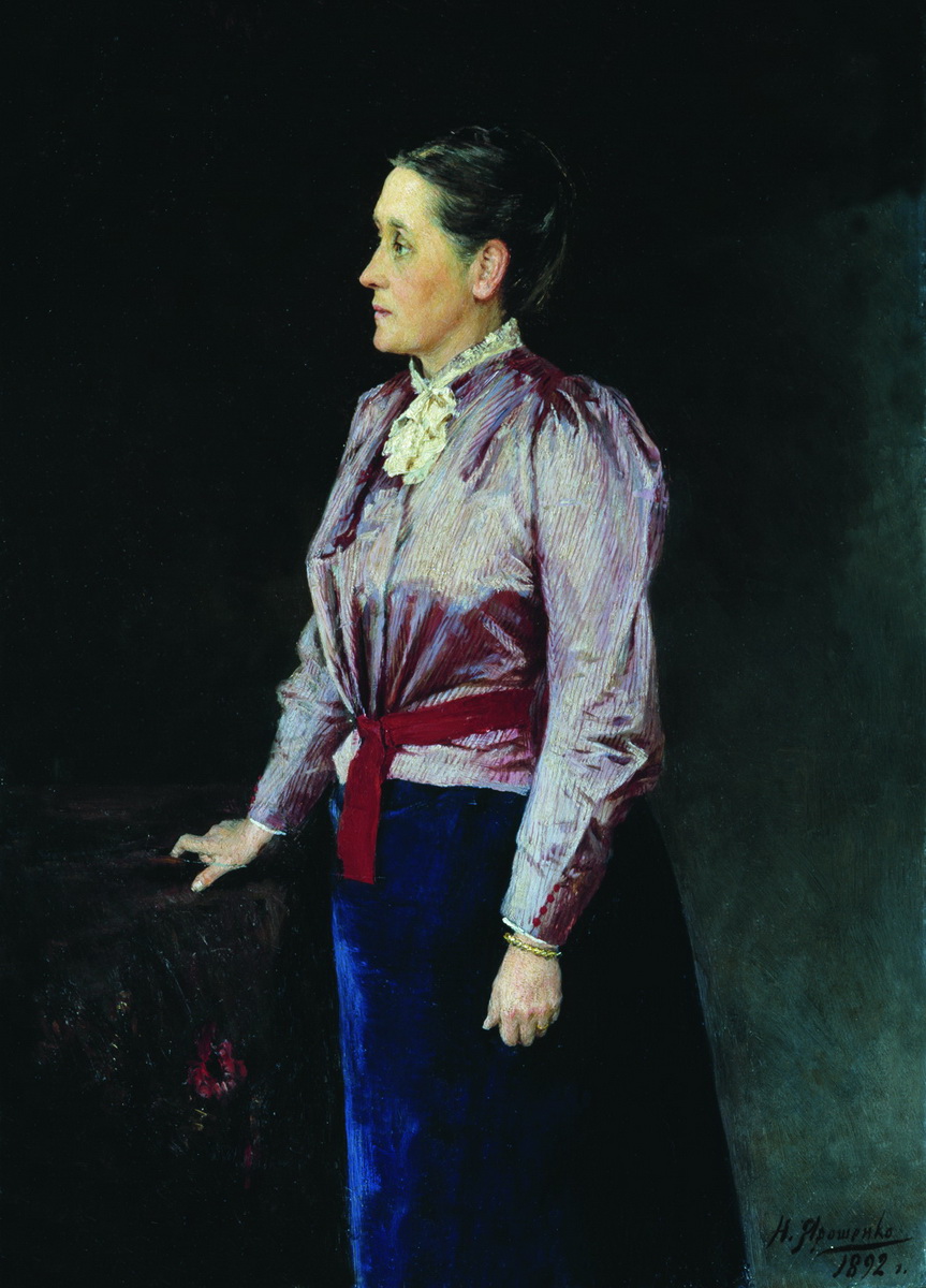 Ярошенко. Портрет С.В. Паниной. 1892
