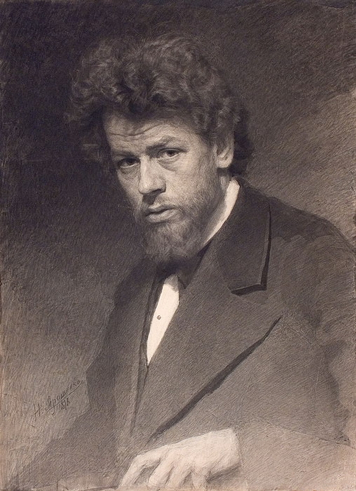 Ярошенко. Портрет художника В.М.Максимова. 1878