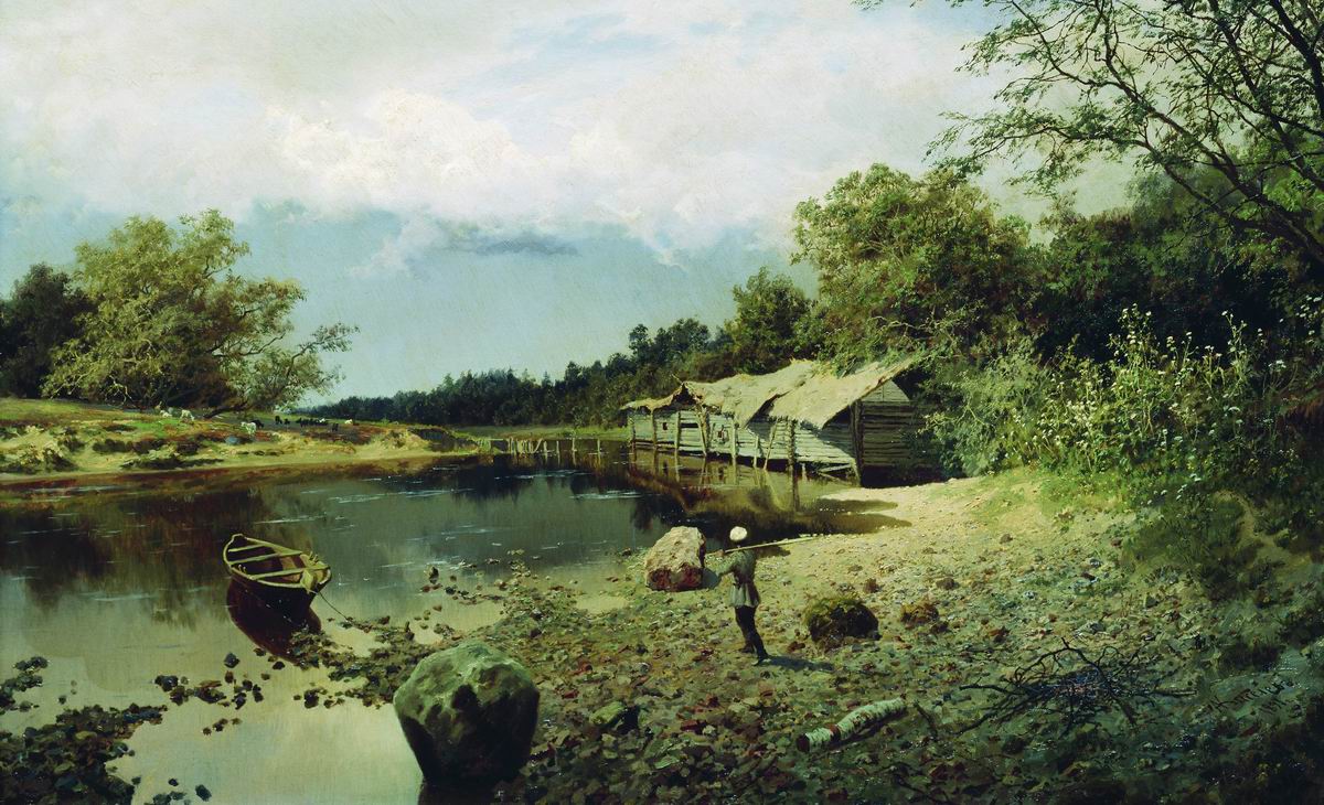 Киселев А.А-др.. Забытая мельница. 1891