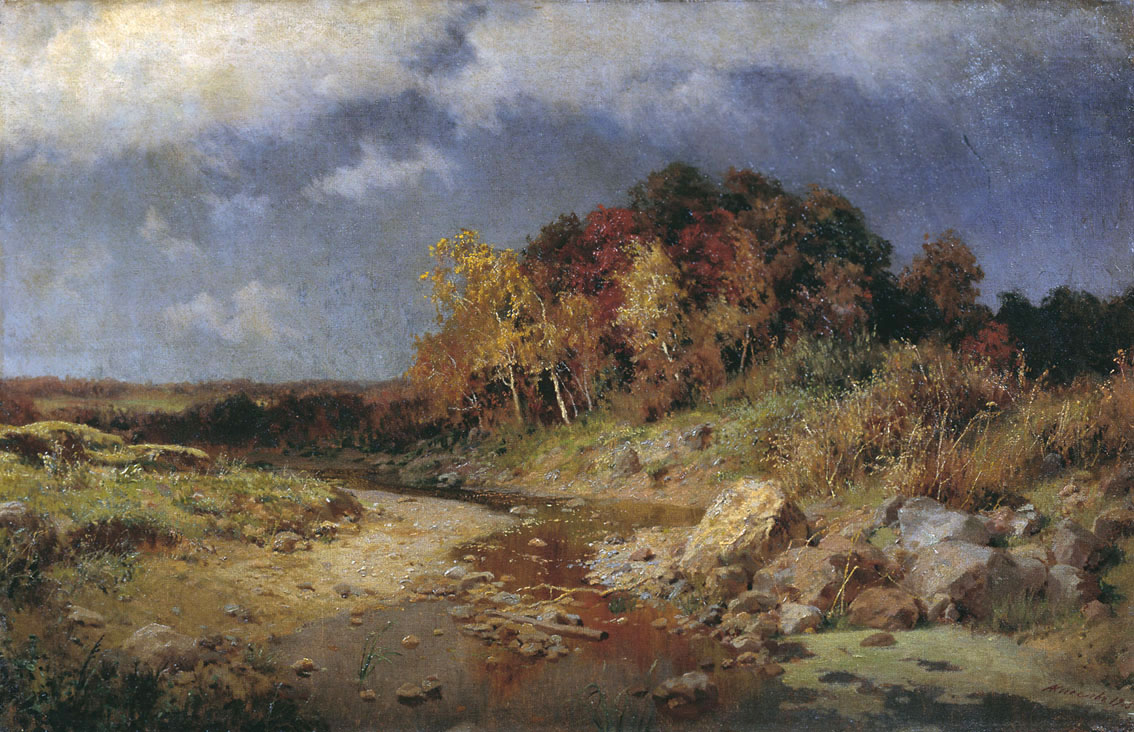 Киселев А.А-др.. Осень. Ветреный день. 1903