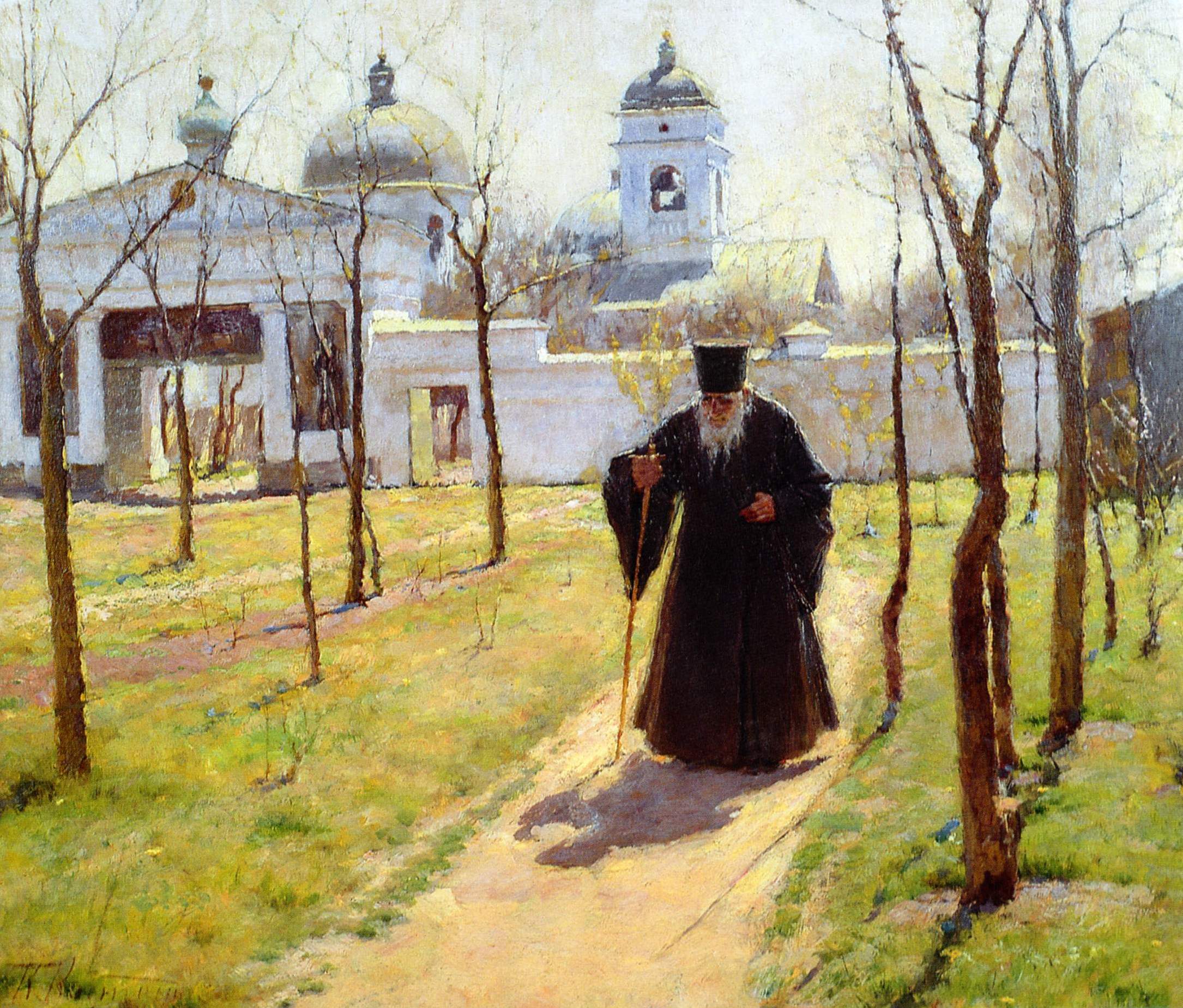 Костанди К.. Ранняя весна  . 1890 