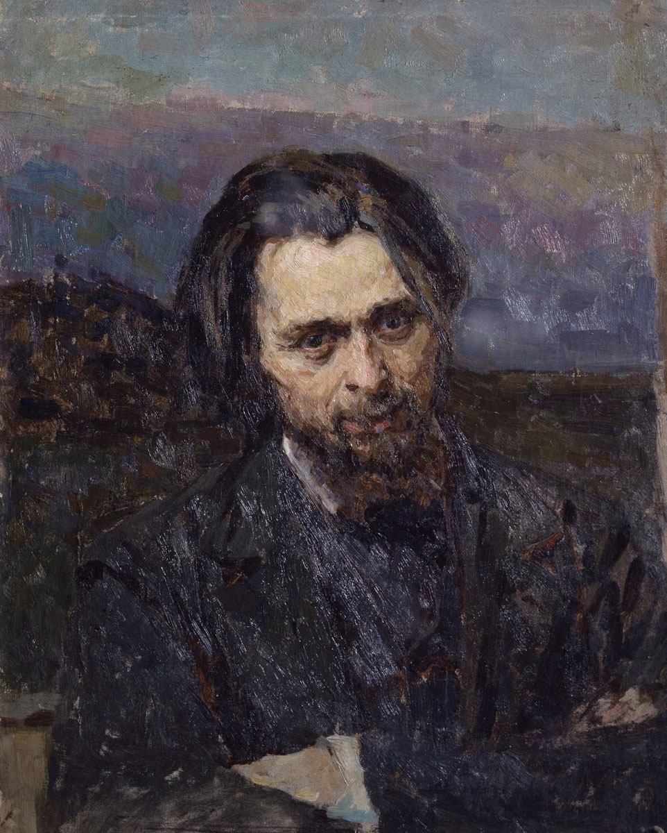 Костанди К.. Портрет художника К.Н. Кудрявцева. 1883-1884