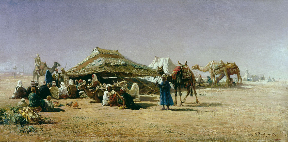 Маковский Н.. Каир. 1876