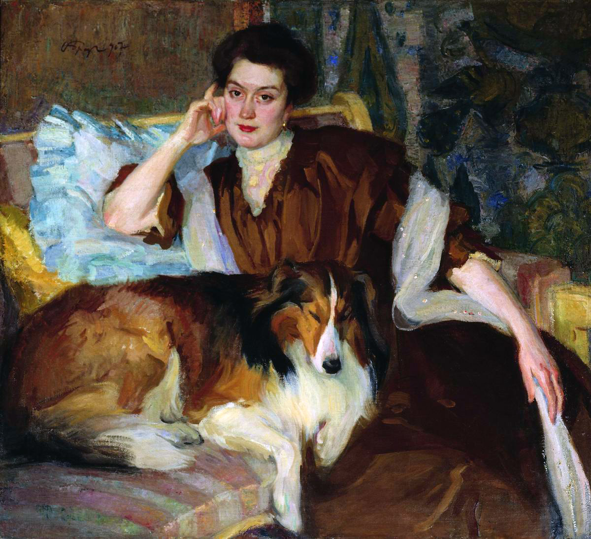 Браз. Портрет жены. 1907