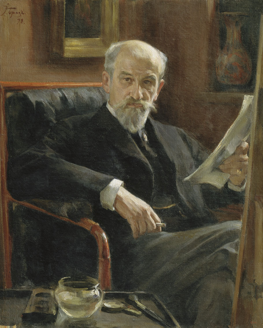 Браз. Портрет художника А.П.Соколова. 1898