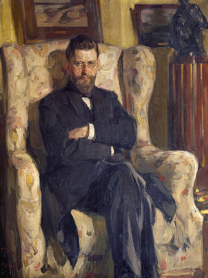 Браз. Портрет С.А.Бахрушина. 1904