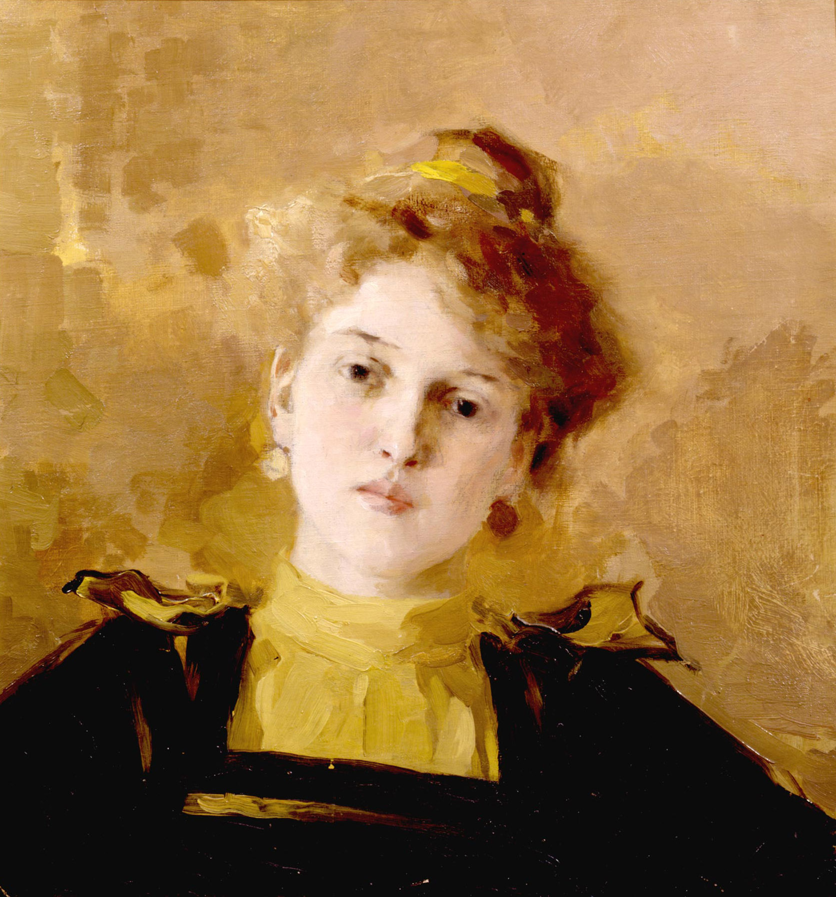 Браз. Портрет молодой женщины. 1890-е