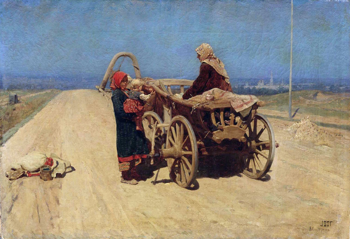 Касаткин. Переселенцы. 1881