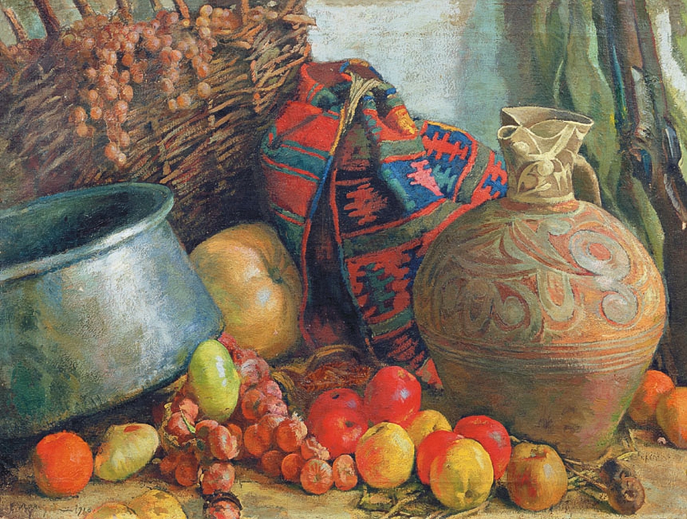 Лансере Е.Е.. Кавказский натюрморт. 1918