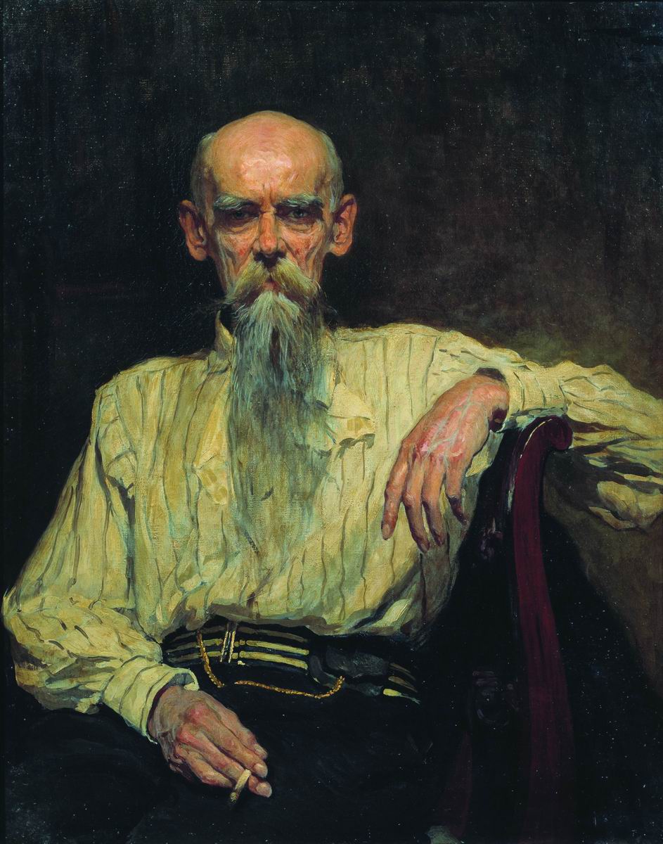 Маковский А.. Портрет художника Ефима Ефимовича Волкова. 1914