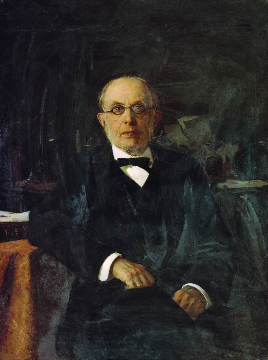 Маковский А.. Портрет обер-прокурора Синода К.П.Победоносцева. 1899