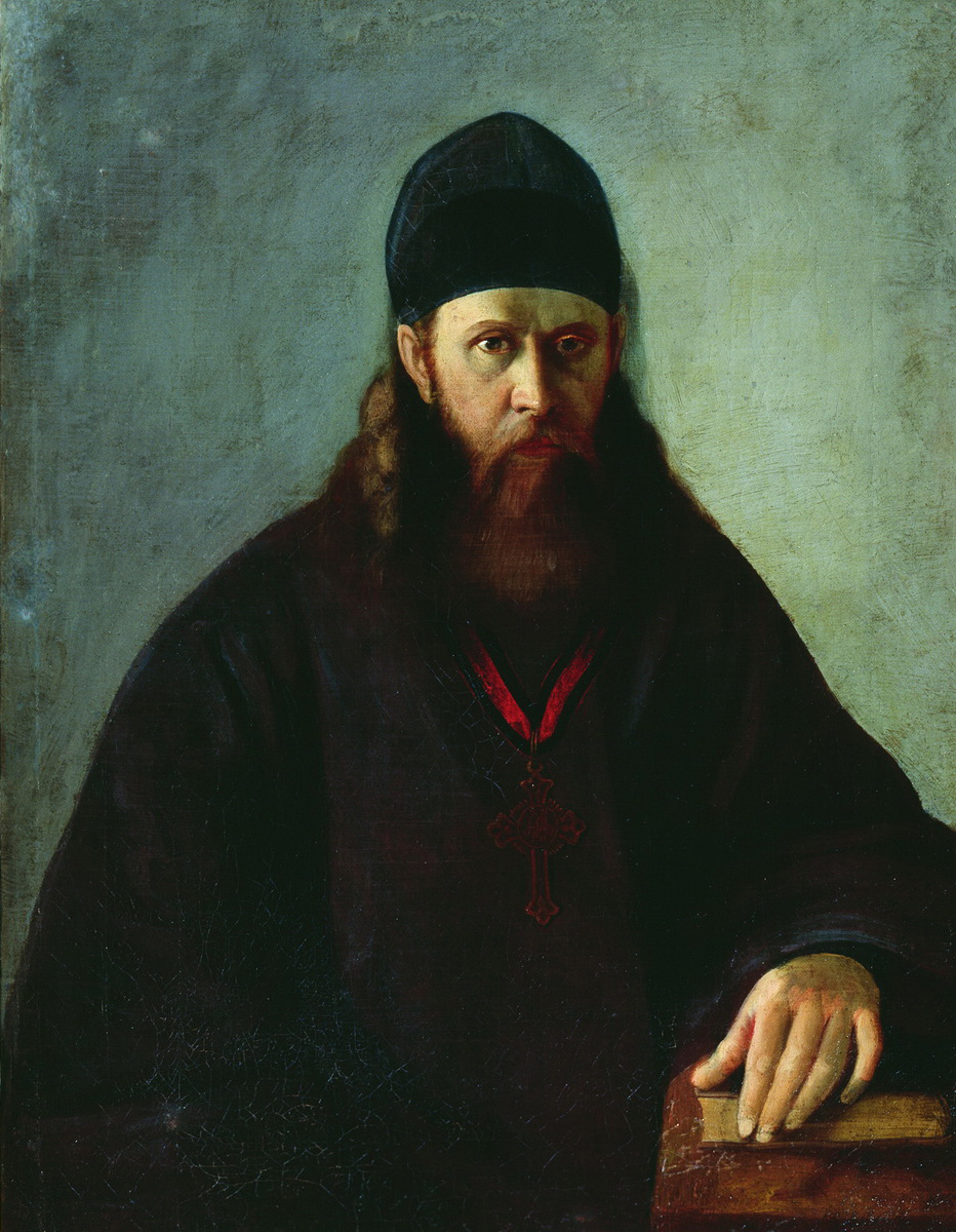 Корзухин. Портрет священника П.В. Удинцева