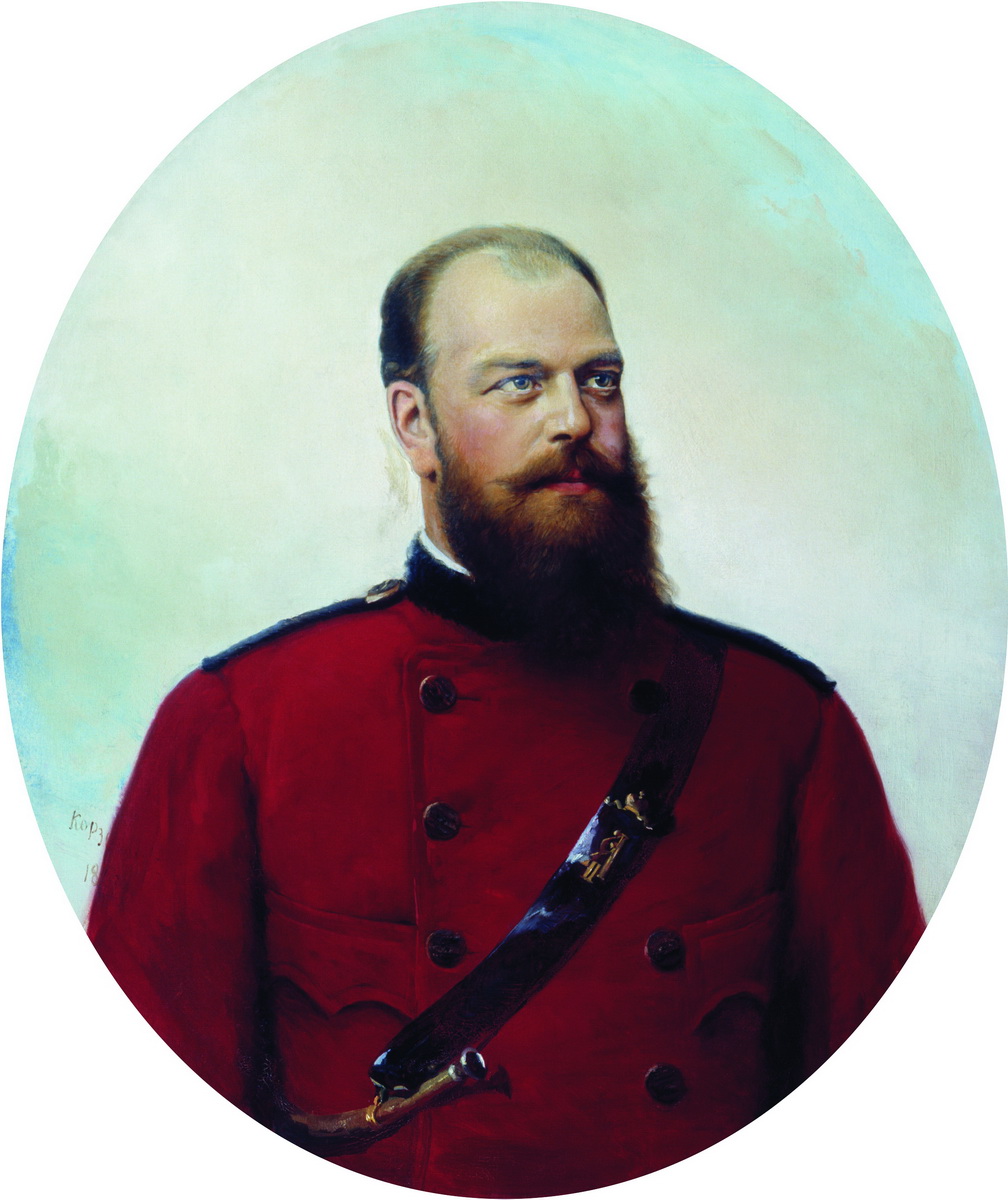 Корзухин. Портрет Александра III