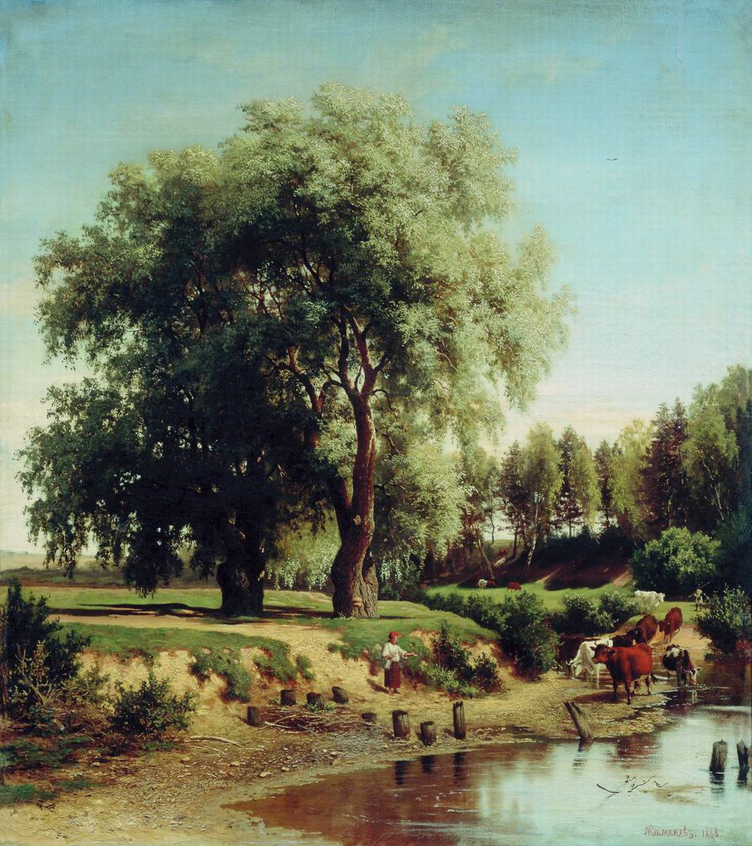 Каменев Л.. Пейзаж. 1868