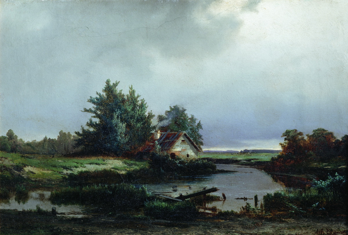 Каменев Л.. Перед грозой. 1869