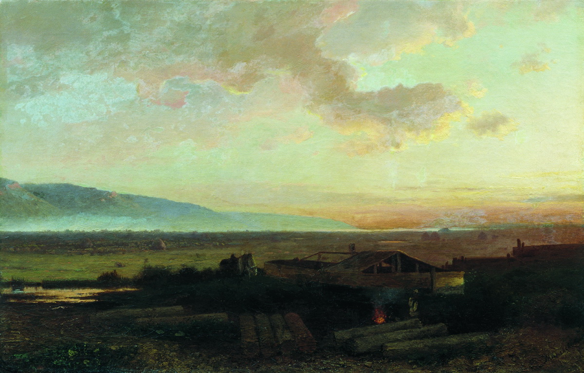 Каменев Л.. Закат. 1867