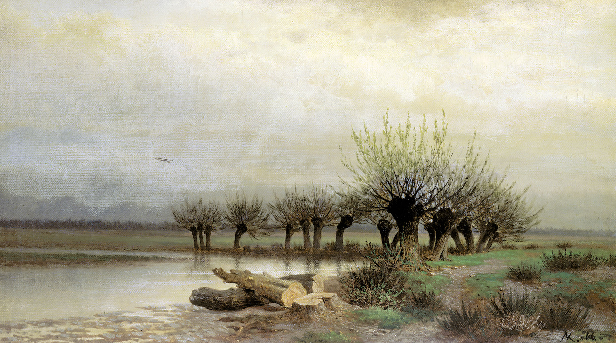 Каменев Л.. Весна. 1866