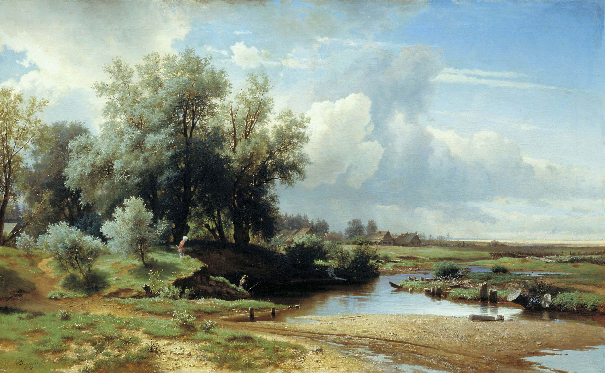 Каменев Л.. Пейзаж. 1861