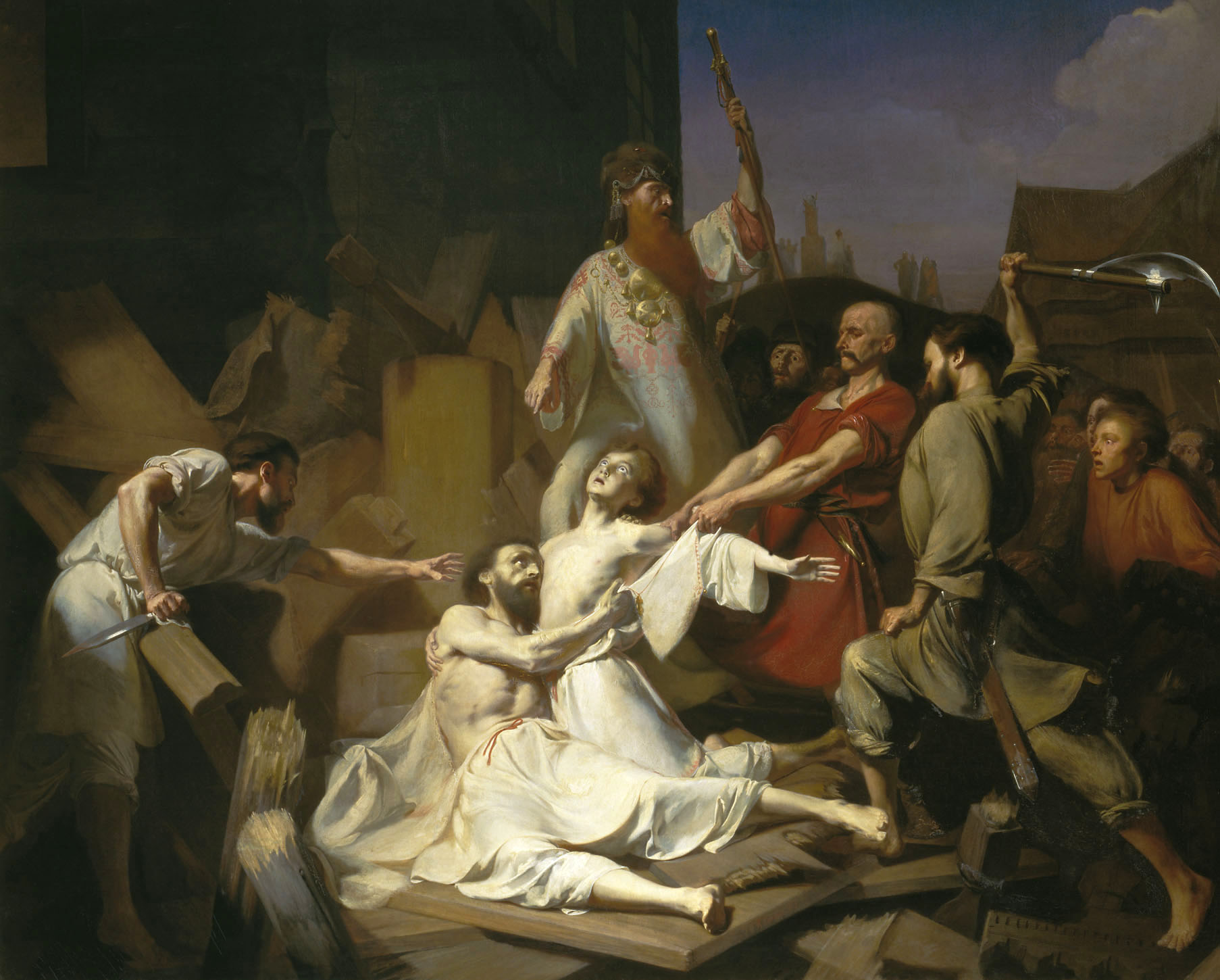 Сорокин П.. Первые христианские мученики при Св. Владимире. 1852