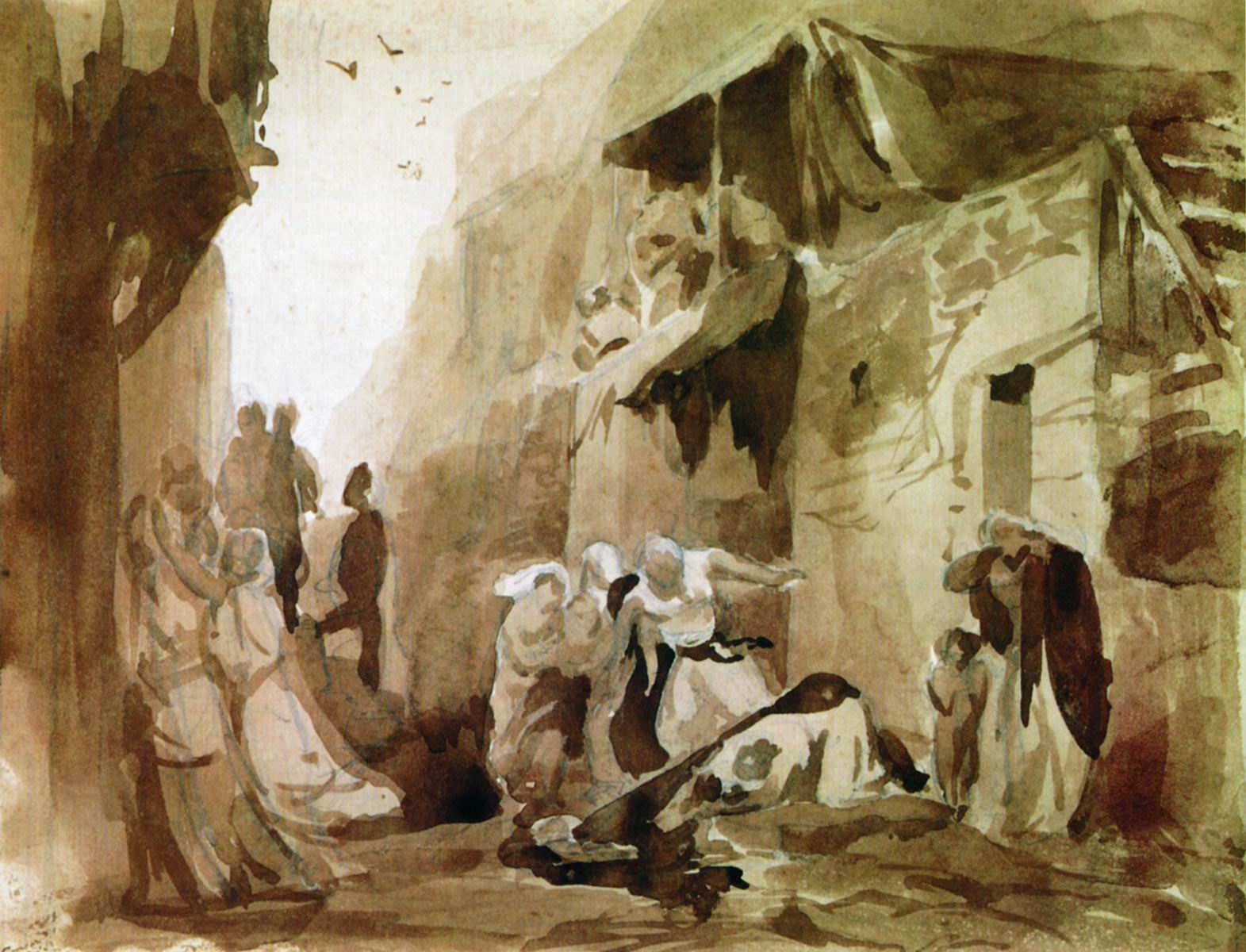 Семирадский. Избиение младенцев. Конец 1860-х