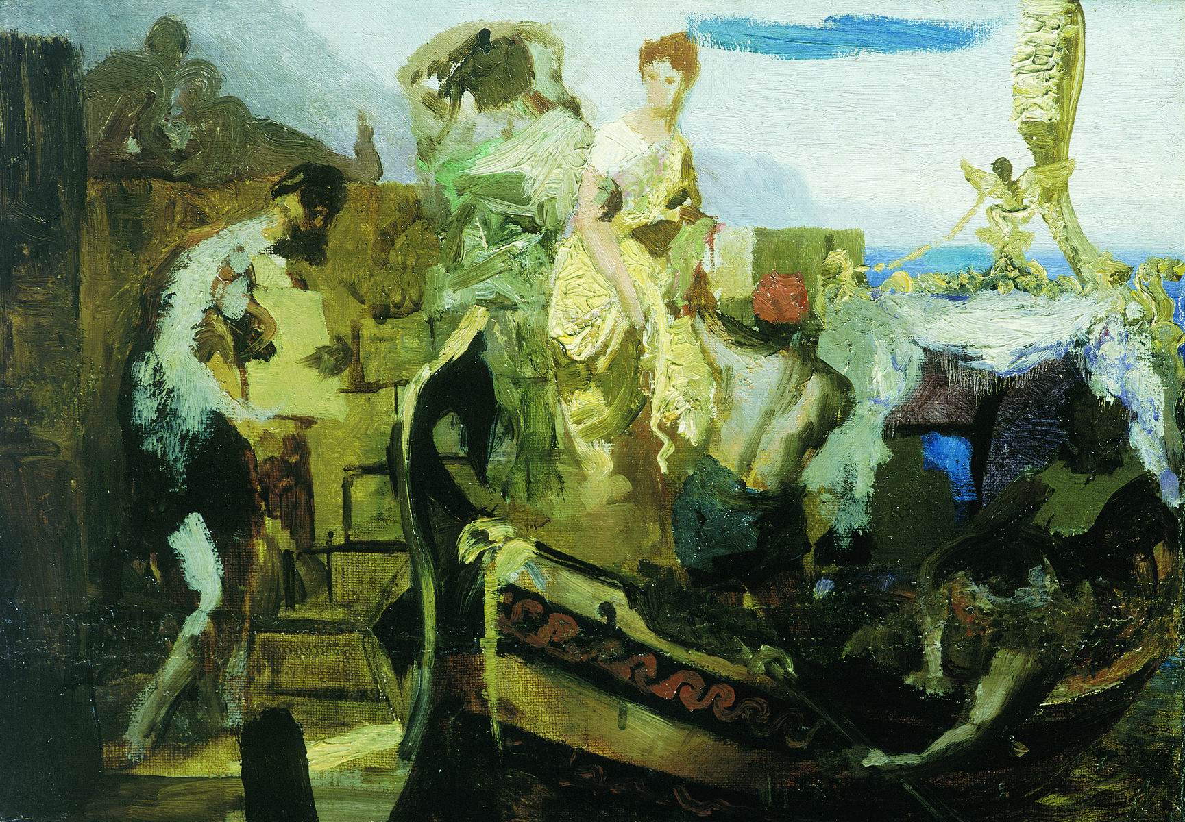 Семирадский. Римский нищий. 1876 (?)