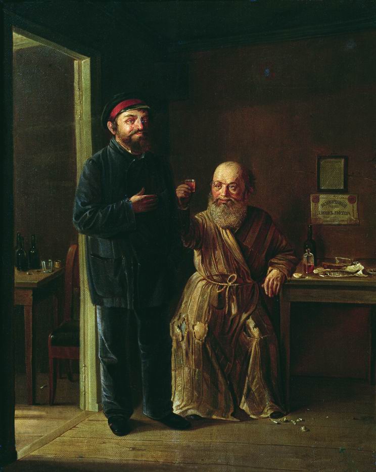 Соломаткин. В корчме