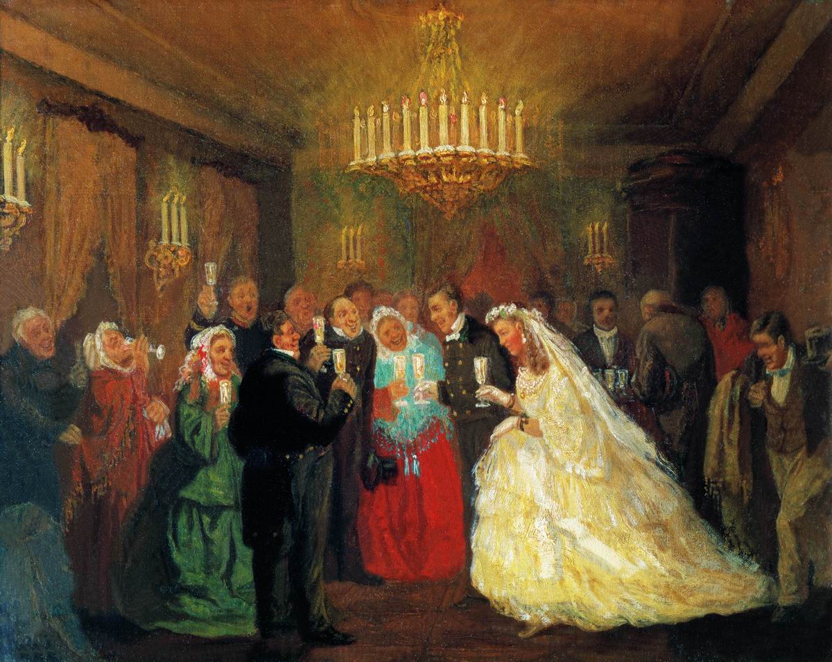 Соломаткин. Свадьба. 1872