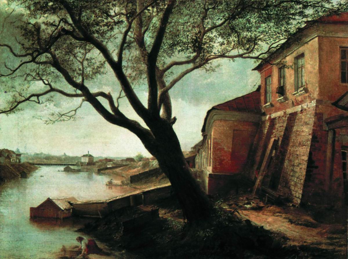 Попов (Московский). Москва. Берег Яузы. 1860
