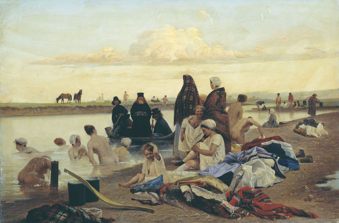 Соловьев Л.. Монахи. Не туда заехали. 1870-е