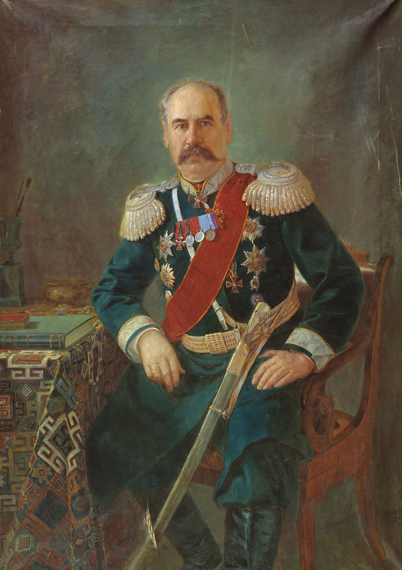 Карелин А.О.. Портрет П.Ф. Унтербергера, нижегородского губернатора. 1900