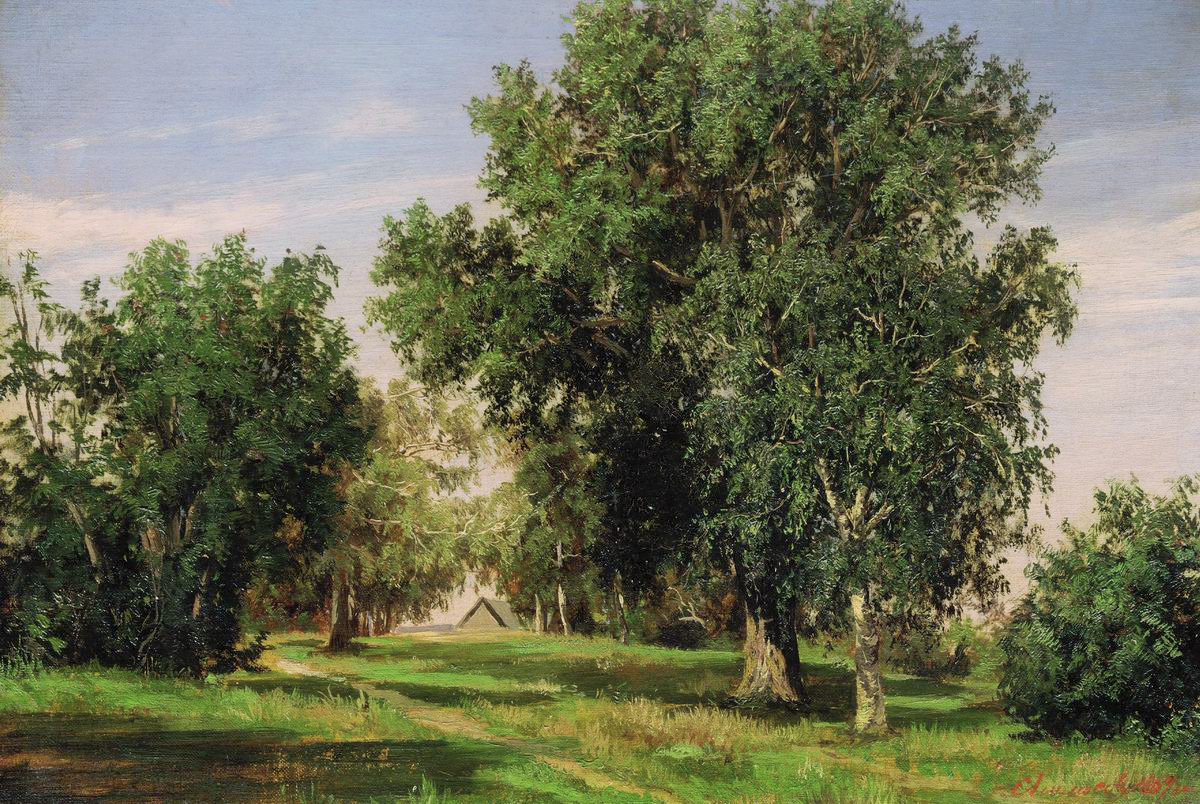Аммосов. Лесная поляна. 1869