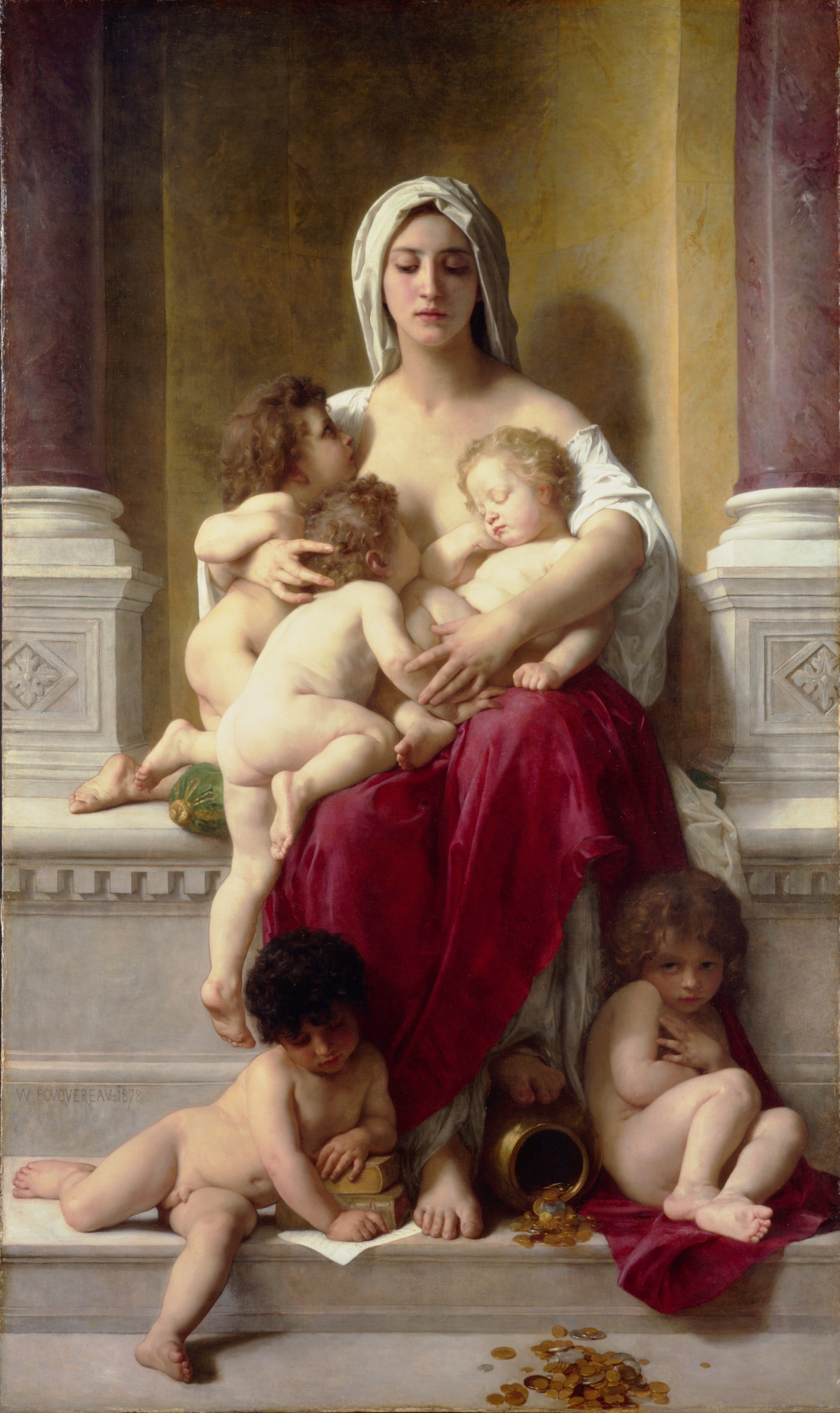 Бугро. Милосердие. 1878