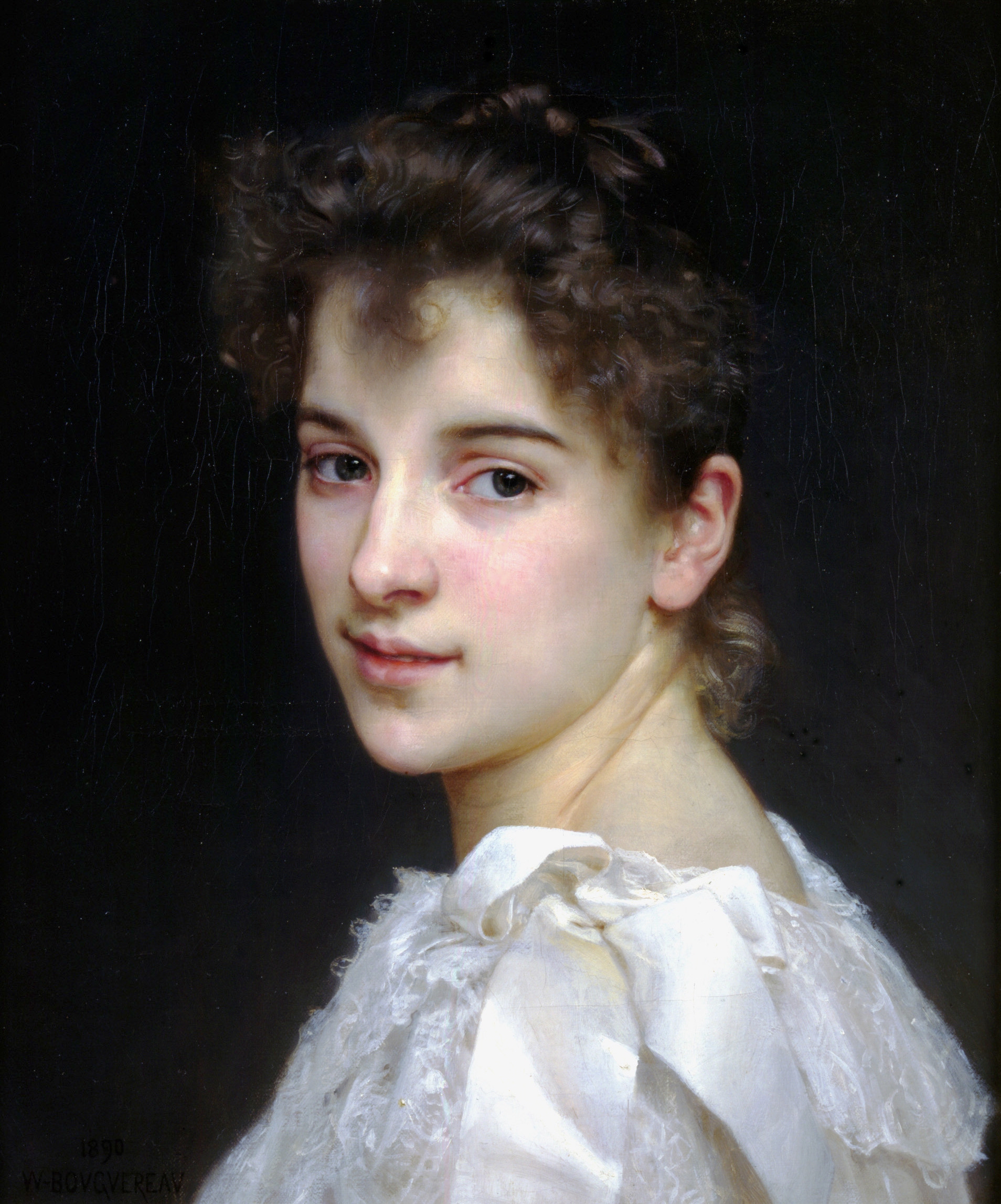 Бугро. Портрет Габриэль Кот. 1890