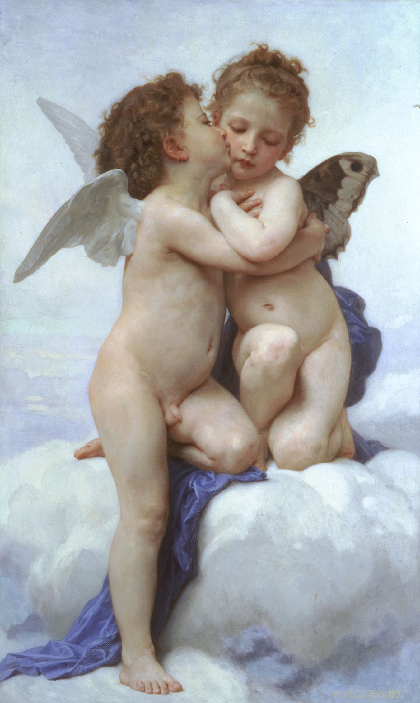 Бугро. Купидон и Психея в детстве. 1889