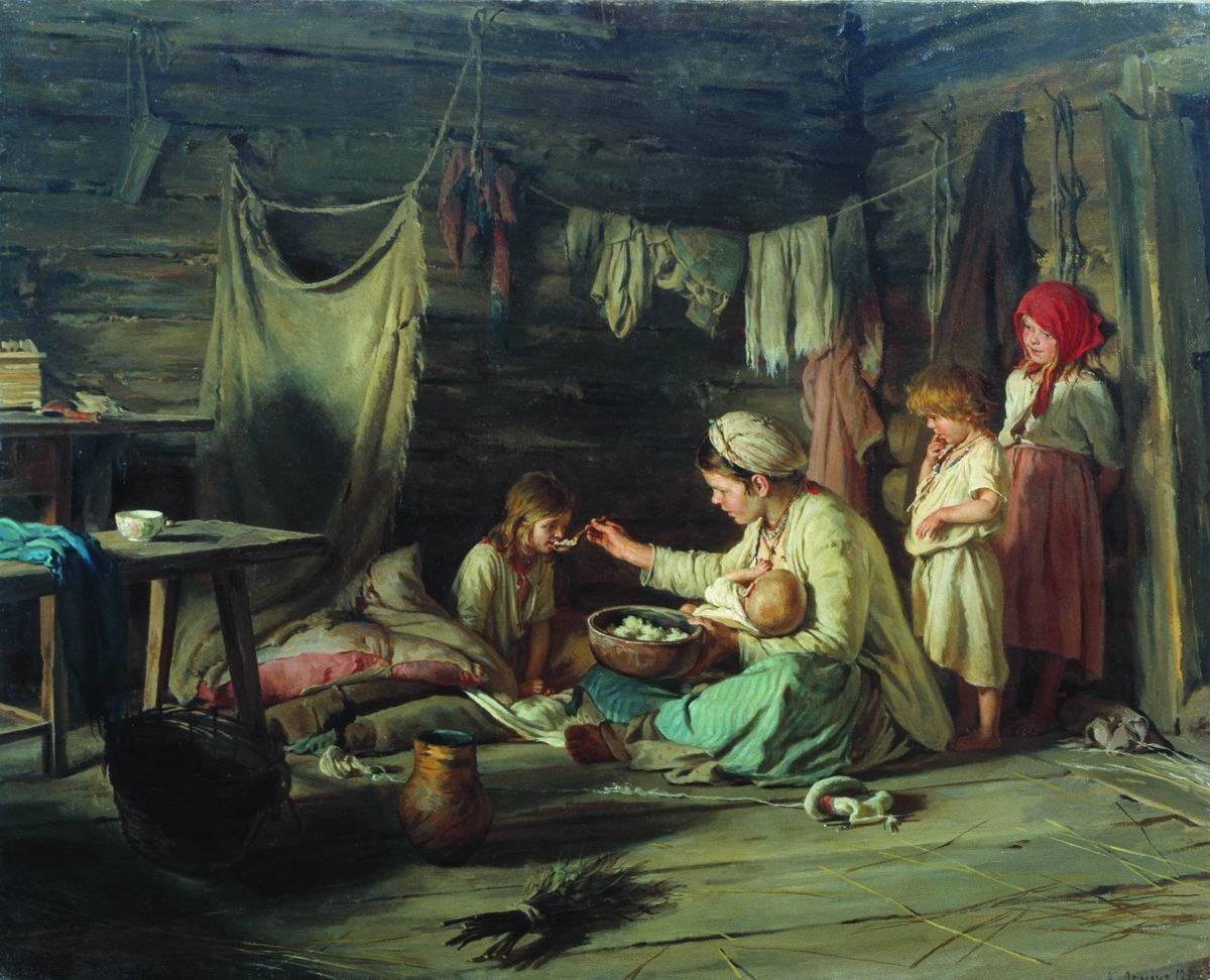 Лемох. Выздоравливающая. 1889