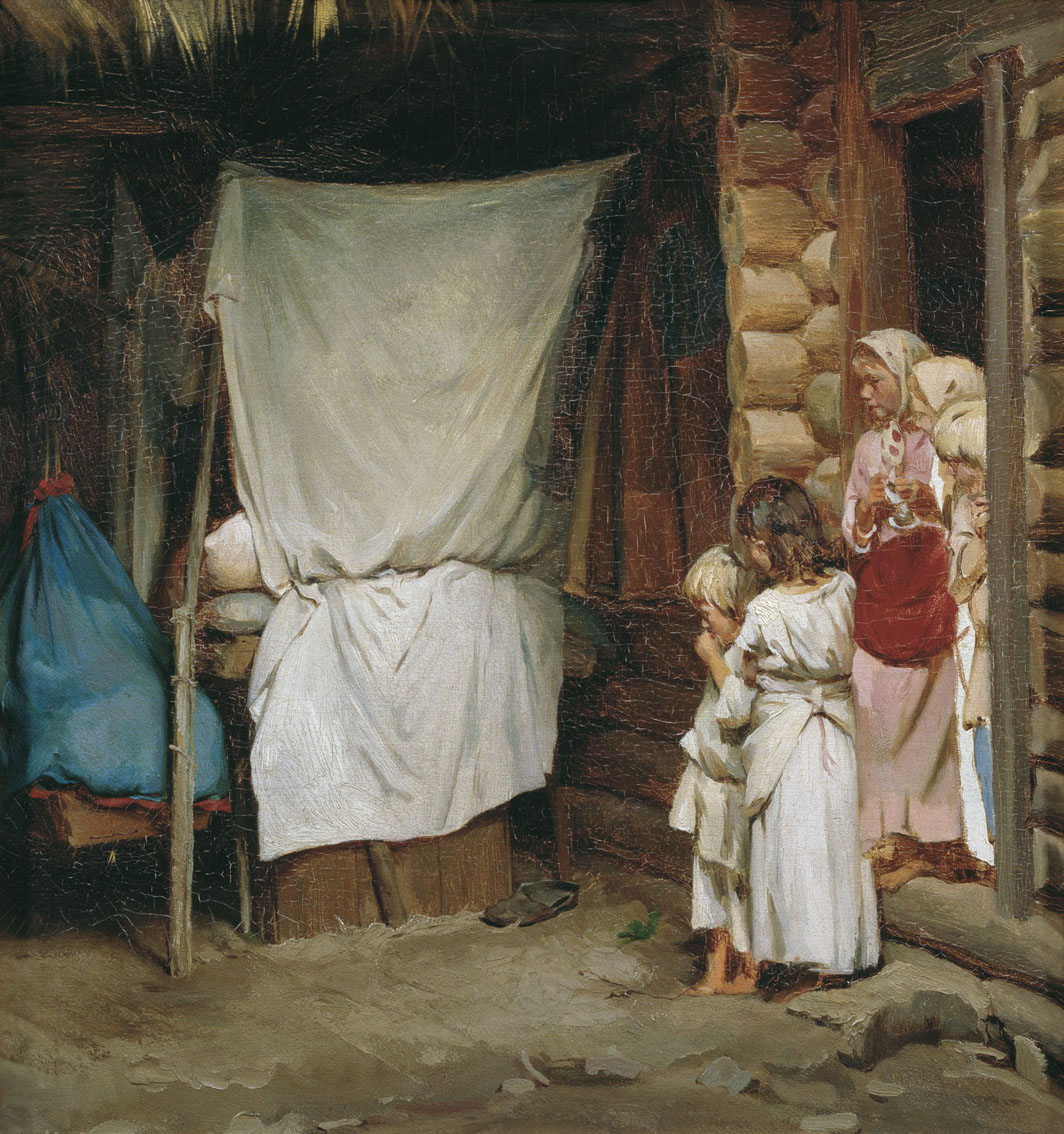 Лемох. Новый член семьи. 1880-е