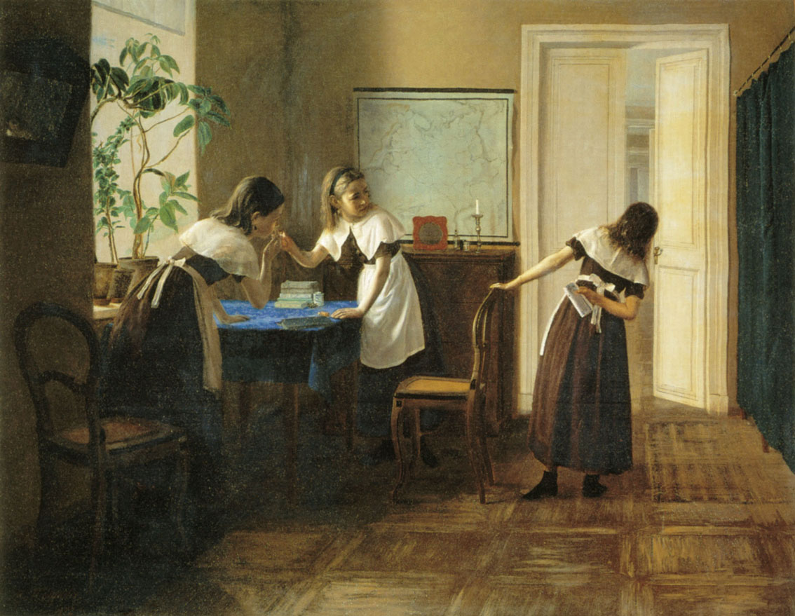 Петров М.. Пансионерки. 1872