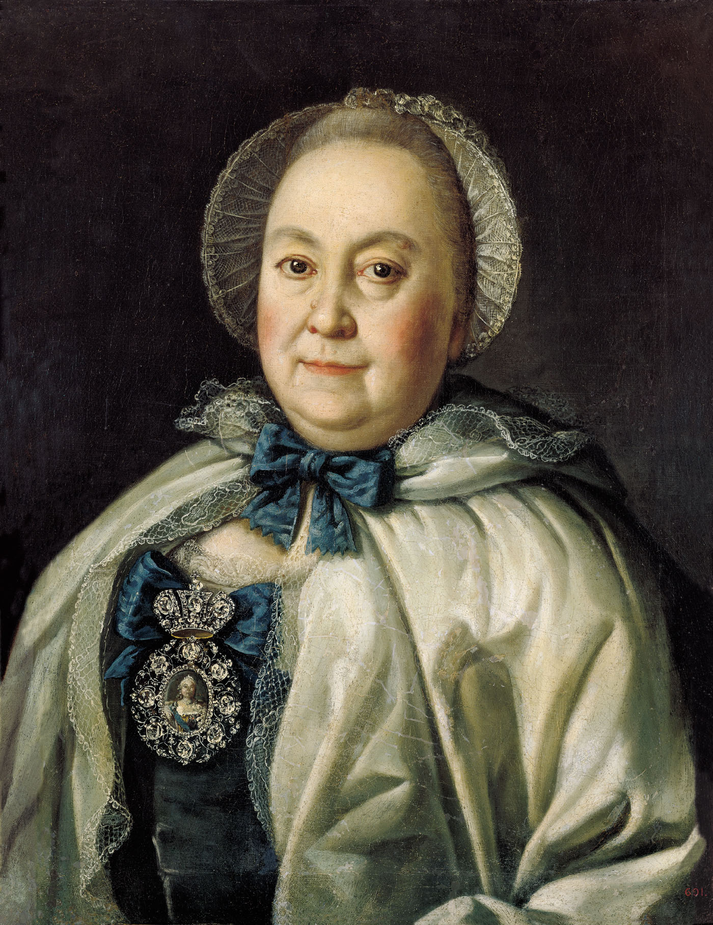 Антропов. Портрет статс-дамы Марии Андреевны Румянцевой. 1764