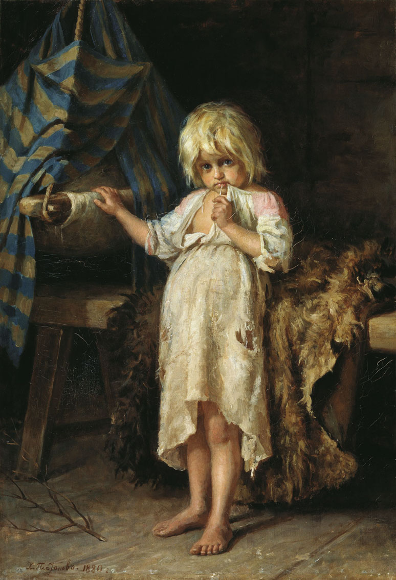Платонов. Маленькая няня. 1880
