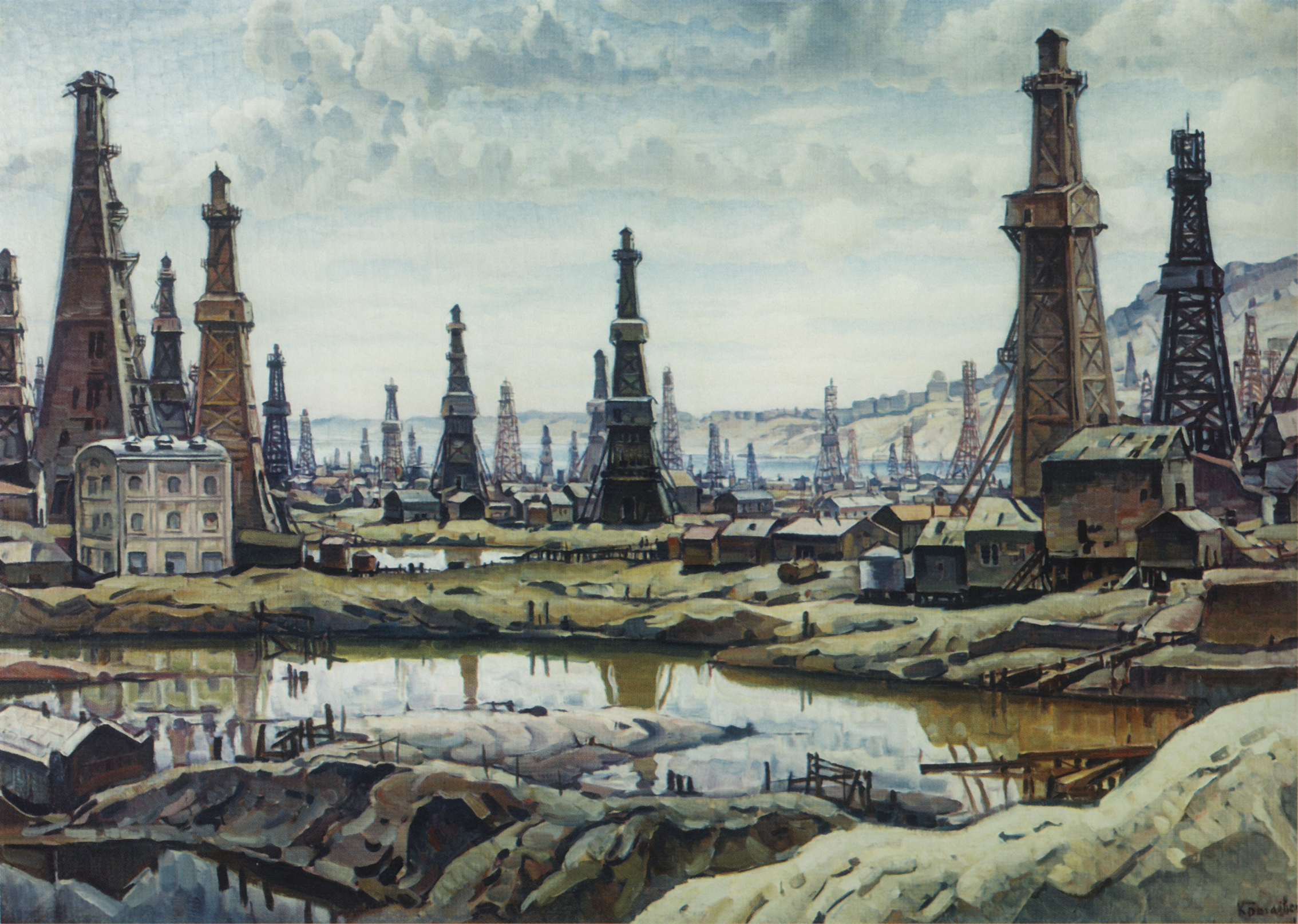 Богаевский. Биби-Эйбат. 1932
