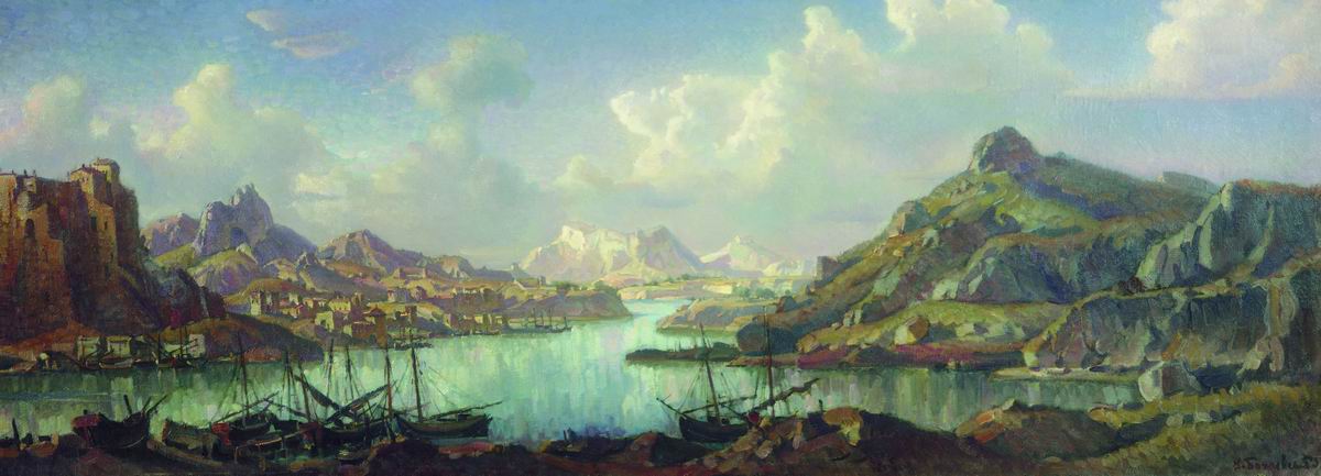 Богаевский. Старая гавань. 1931